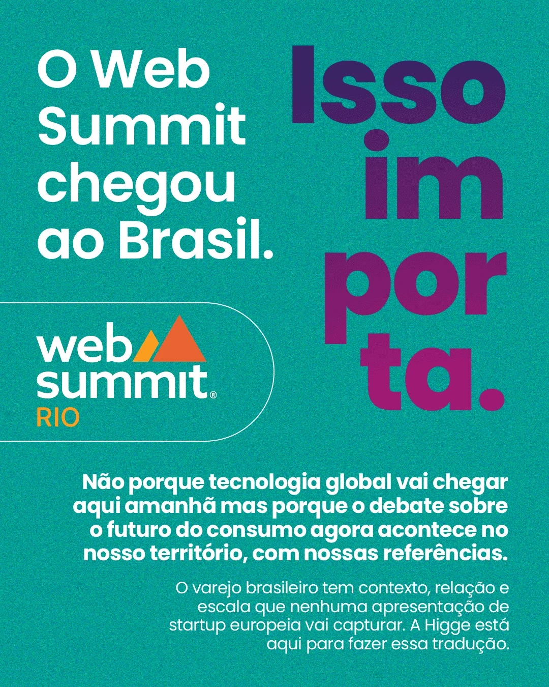 Slide do carrossel do projeto Higge