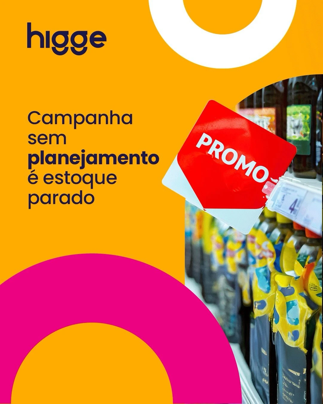 Slide do carrossel do projeto Higge