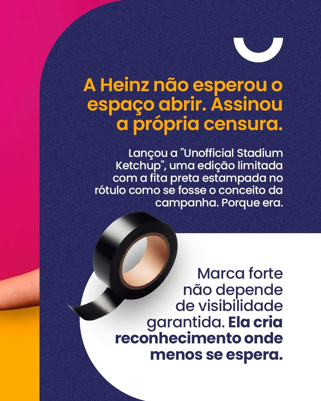 Slide do carrossel do projeto Higge