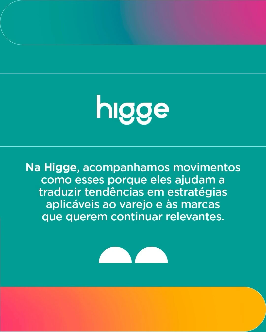 Slide do carrossel do projeto Higge