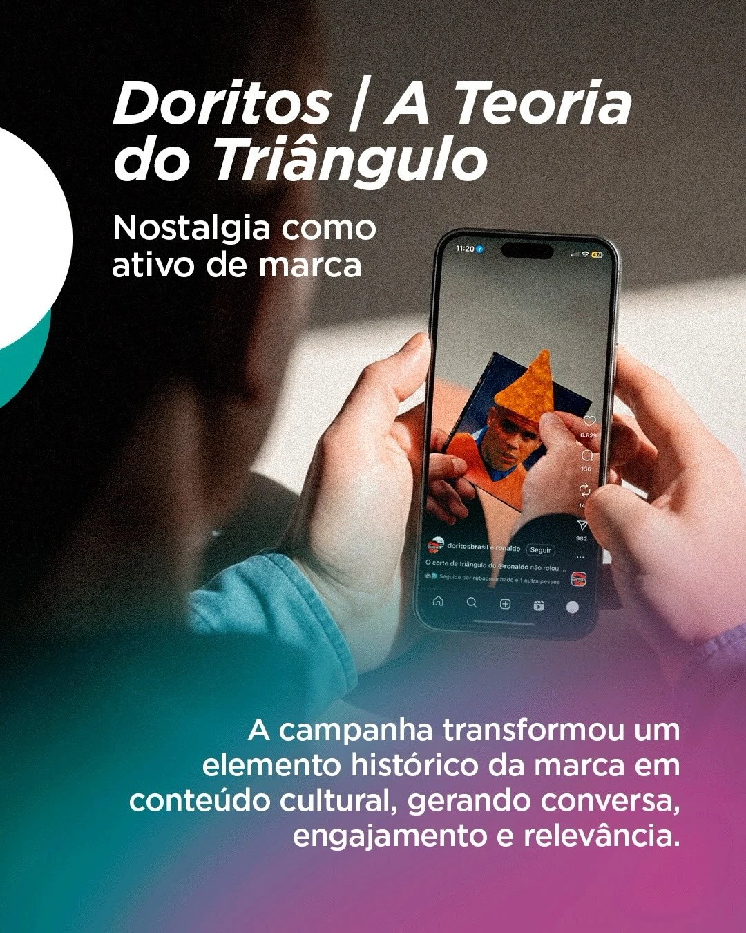 Slide do carrossel do projeto Higge