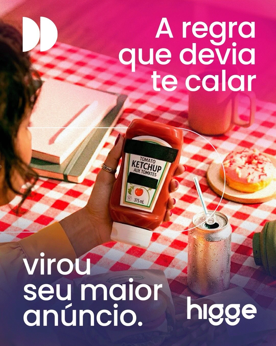 Slide do carrossel do projeto Higge