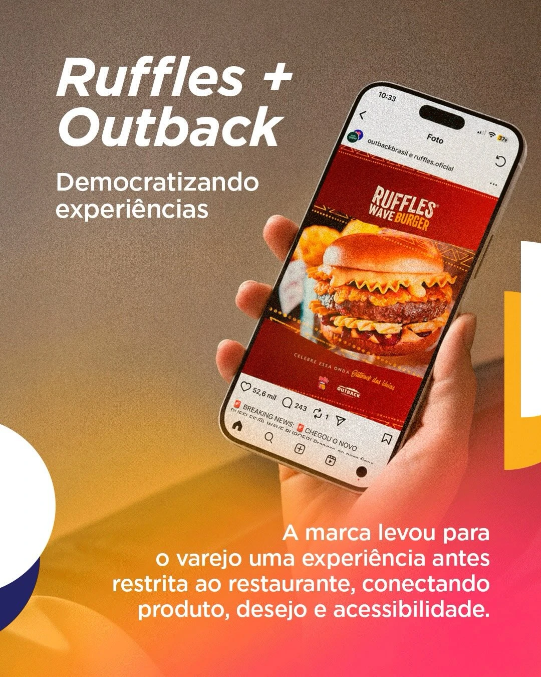 Slide do carrossel do projeto Higge