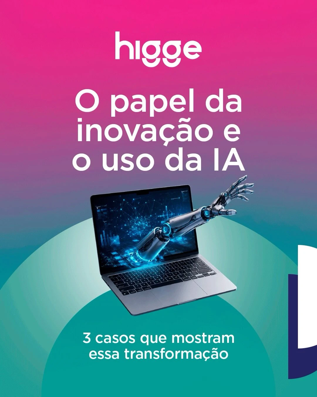 Slide do carrossel do projeto Higge