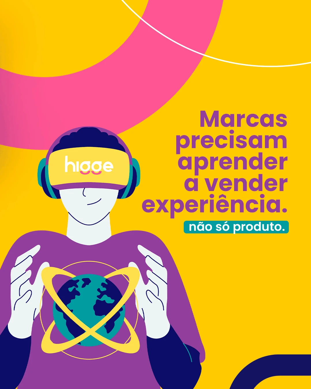 Slide do carrossel do projeto Higge